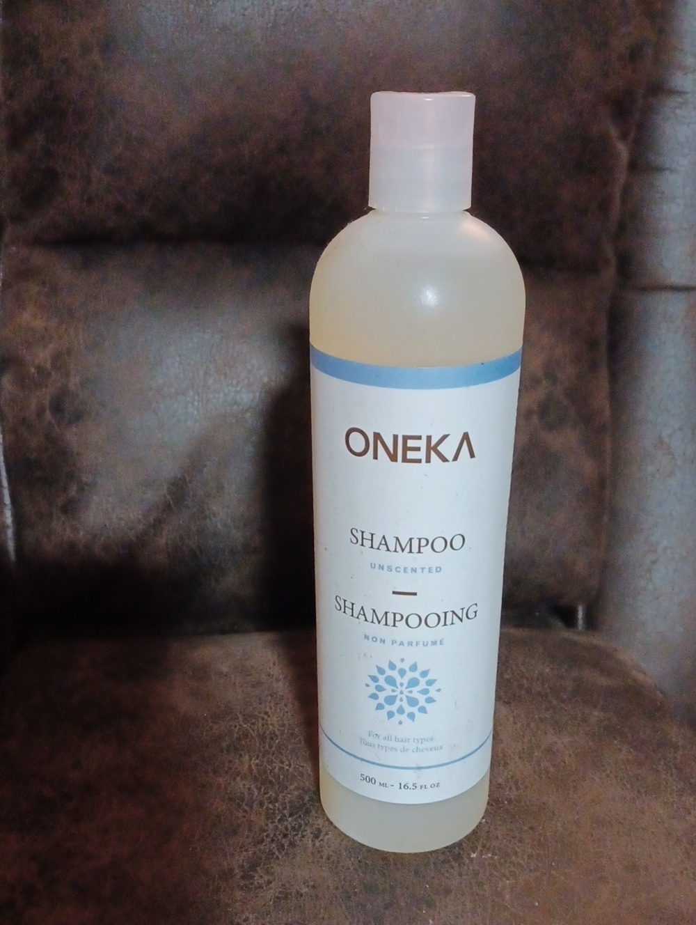 4/$40  New ONEKA Unscented Shampoo - 500 mL